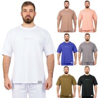 Reichstadt Herren Oversized Kurzes Hemd 22RS033