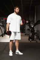 Reichstadt Herren Oversized Kurzes Hemd 22RS033 White XL
