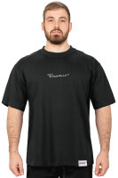 Reichstadt Herren Oversized Kurzes Hemd 22RS033 Black XL