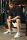 Herren Oversize Sport T-Shirt S-22RS033 Black 4XL