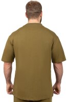 Reichstadt Herren Oversized Kurzes Hemd 22RS033 Khaki 5XL