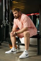 Reichstadt Sports Herren Oversize T-Shirt S-22RS033 Old Pink XS