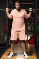 Reichstadt Herren Oversized Kurzes Hemd 22RS033 Old Pink M
