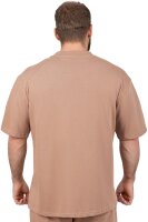Reichstadt Herren Oversized Kurzes Hemd 22RS033 Warm Brown S