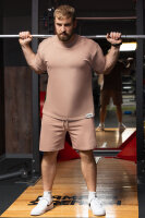 Reichstadt Sports Herren Oversize T-Shirt S-22RS033 Warm Brown L