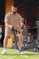 Reichstadt Sports Herren Oversize T-Shirt S-22RS033 Warm Brown XXL