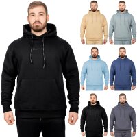Reichstadt Herren Regular Fit Sport Hoodie Marken-Stick...