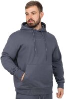 Regular Fit Sport Hoodie Herren Marken-Stick S-23RS034 Anthracite 4XL