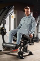 Reichstadt Herren Regular Fit Sport Hoodie Marken-Stick S-23RS034 Grey M