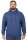Regular Fit Sport Hoodie Herren Marken-Stick S-23RS034 Dark Blue XXL