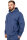 Regular Fit Sport Hoodie Herren Marken-Stick S-23RS034 Dark Blue 3XL