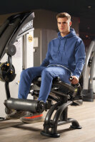 Regular Fit Sport Hoodie Herren Marken-Stick S-23RS034 Dark Blue 5XL