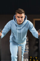 Herren Sport Hoodie S-23RS034 Baby Blue L