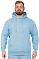 Herren Sport Hoodie S-23RS034 Baby Blue 3XL