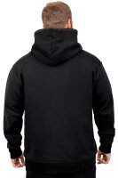 Reichstadt Herren Regular Fit Sport Hoodie Marken-Stick S-23RS034 Black S