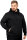 Regular Fit Sport Hoodie Herren Marken-Stick S-23RS034 Black 3XL