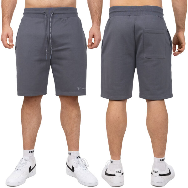 Reichstadt Herren Regular Fit Kurze Sport Hose S-23RS036 Anthracite 3XL