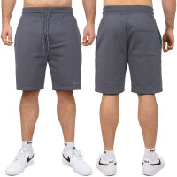Reichstadt Herren Regular Fit Kurze Sport Hose S-23RS036 Anthracite 3XL