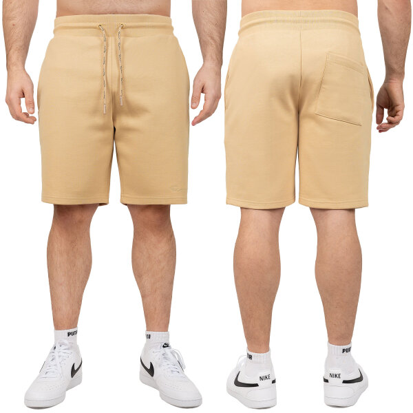 Reichstadt Herren Regular Fit Kurze Sport Hose S-23RS036 Beige 3XL