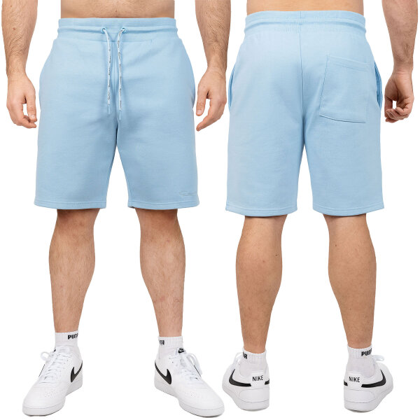 Reichstadt Herren Regular Fit Kurze Sport Hose S-23RS036 Baby Blue M