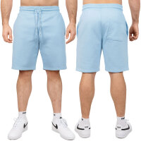 Reichstadt Herren Regular Fit Kurze Sport Hose S-23RS036 Baby Blue M