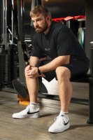 Reichstadt Herren Regular Fit Sport Hose Marken-Stick S-23RS043 Black M