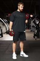 Regular Fit Shorts Herren Marken-StickS-23RS043 Black L