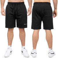 Regular Fit Shorts Herren Marken-StickS-23RS043 Black 5XL