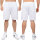 Reichstadt Herren Regular Fit Sport Hose Marken-Stick S-23RS043 White XS