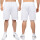 Herren Sport Shorts S-23RS043 White S