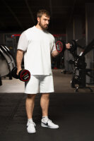 Regular Fit Shorts Herren Marken-StickS-23RS043 White 4XL