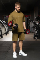 Reichstadt Herren Regular Fit Sport Hose Marken-Stick S-23RS043 Khaki XS
