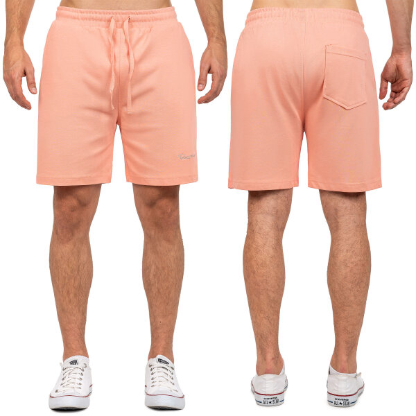 Reichstadt Herren Regular Fit Sport Hose Marken-Stick S-23RS043 Old Pink 4XL
