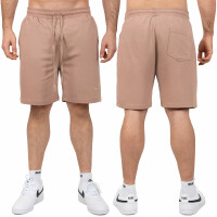 Herren Sport Shorts S-23RS043 Warm Brown 5XL