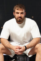 Relaxed Fit T-Shirt Herren  S-23RS041 White 5XL