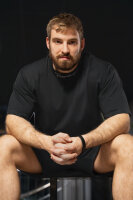 Relaxed Fit T-Shirt Herren  S-23RS041 Black L