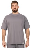Reichstadt Herren Relaxed Fit Sport Kurzarmshirt S-23RS041 Dark Grey XL