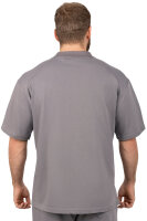 Herren Sport Oversize T-Shirt S-23RS041 Dark Grey 4XL