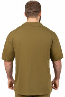 Herren Sport Oversize T-Shirt S-23RS041 Kaki L