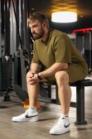 Reichstadt Sports Herren T-Shirt S-23RS041 Kaki XXL