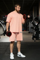 Herren Sport Oversize T-Shirt S-23RS041 Old Pink M