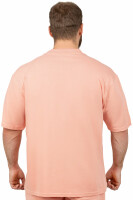 Herren Sport Oversize T-Shirt S-23RS041 Old Pink 5XL
