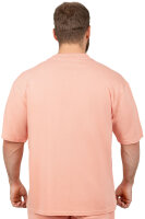 Reichstadt Herren Relaxed Fit Sport Kurzarmshirt S-23RS041 Old Pink 5XL