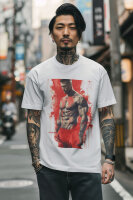 Reichstadt Herren Relaxed Fit T-Shirt 24RS047 White 4XL