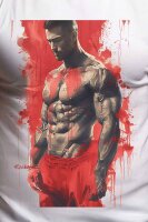 Reichstadt Herren Relaxed Fit T-Shirt 24RS047 White 4XL