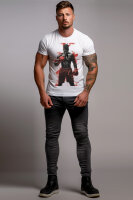 Reichstadt Herren Relaxed Fit T-Shirt 24RS049 White 5XL