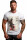 Herren Print  T-Shirt 24RS050 Weiß XXL