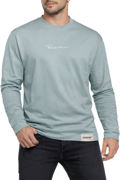 Oversized Langarm Shirt Herren  23RS042 Mint 5XL