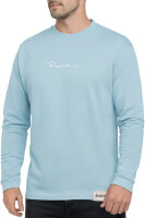 Reichstadt Herren Oversized Langarm Shirt 23RS042 Baby Blue XS
