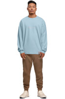 Oversized Langarm Shirt Herren  23RS042 Baby Blue XXL